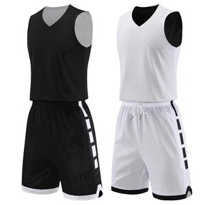 Chaleco de baloncesto reversible informal para hombre, traje corto, ropa deportiva transpirable de punto para exteriores para niños y jóvenes - Product Image 5