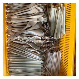 Juego de Cubiertos de Fibra de Bambú Ecológico y Sostenible / Juego de Cubiertos de Bambú de Eco2go Vietnam - Product Image 3