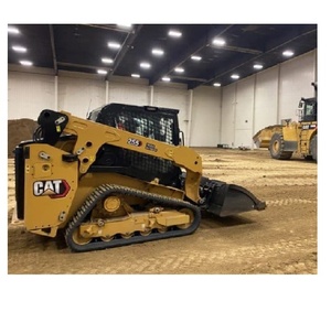 Excellent chargeur multi-terrain CAT 255 à vendre, faible nombre d'heures de fonctionnement, attache rapide hydraulique et panneau d'affichage avancé - Product Image 6