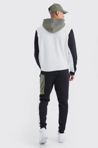 Conjunto Deportivo para Hombre de 400 GSM, Calidad Premium, Logotipo Bordado Personalizado, Conjunto de 2 Piezas Holgado y Cómodo para Hombre - Product Image 4