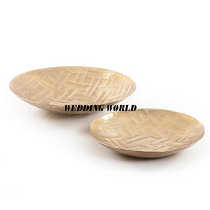 ชามช็อกโกแลตโลหะคุณภาพพรีเมียม ตกแต่งสีทอง ชามขนมหวานดีไซน์เนอร์คุณภาพสูง ชามช็อกโกแลตแบบใหม่ - Product Image 4