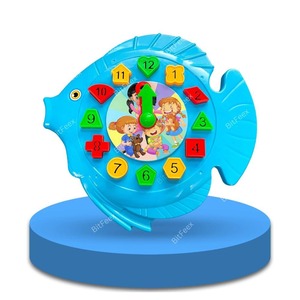 Reloj de aprendizaje Montessori para bebés al por mayor, ayuda educativa para enseñanza y recursos de regalo, OEM/ODM disponible - Product Image 1