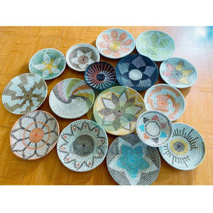 Hot New Year Gift Unique Seagrass <b>Hanging</b> <b>Wall</b> <b>Basket</b> Vietnam Wholesale Handicraft Multifunction Customized Size Laundry <b>Baskets</b> - Product Image 3