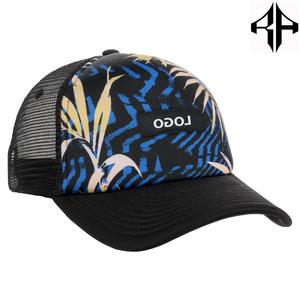 หมวก100% ผ้าฝ้ายคุณภาพสูงด้านหน้า5แผงแบบมงกุฎสูงด้านหลังเป็นตาข่ายใส่คนขับรถบรรทุกกลางแจ้งปรับแต่งโลโก้ได้4ฤดู - Product Image 2