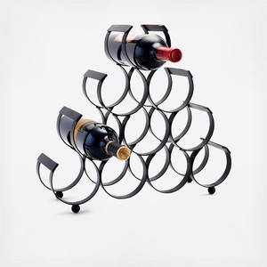 2025 Popular Design Storage Stand Decorative Good Quality Wine Holder <b>Freestanding</b> Designer Wine Rack for Bottle - Product Image 1