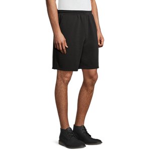 Pantalones cortos de lana pesada de 100% algodón para hombre, patrón LAVADO DE Color sólido, cintura elástica, estilo medio, logotipo personalizado, estilo informal para uso en el gimnasio - Product Image 1