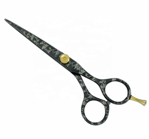 Ciseaux de rasoirs de coiffeur de dernière conception du fabricant professionnel OEM Ciseaux de cheveux en acier inoxydable avec logo personnalisé pour la beauté - Product Image 5