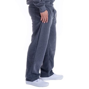 Men's Premium Quality Eco-Friendly Breathable Quick Dry Loose Fit Mid Casual Cotton <b>Polyester</b> <b>Jogger</b> Pants Drawstring Pockets - Product Image 2