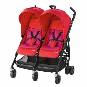 Maxi-Cosi Dana For2 doppio passeggino/orchidea rossa