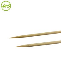 Lot de 100 brochettes en bambou jetables de 16 pouces de long pour les brochettes à griller