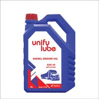 Huile moteur diesel Unify Lube SAE 40 CC/SC, lubrifiant automobile, huile de base certifiée ISO9001, usine aux Émirats arabes unis, prix compétitif