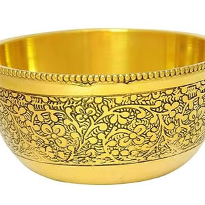 High Quality OEM Custom <b>Sheet</b> Metal Fabrication Spinning <b>Brass</b> Bowl for Decoration At Wholesale Price By HF CRAFTS - Product Image 1