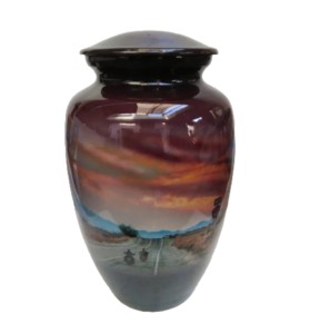 ขายส่งราคาต่ำผู้ใหญ่เผาศพผู้ผลิตโกศหล่ออลูมิเนียมโกศสำหรับเถ้า - Product Image 4