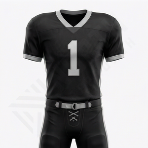 Camiseta de Fútbol Americano Personalizada con Logotipo, de Alta Calidad, Informal, para Adultos, 100% Poliéster, Transpirable, Ropa Deportiva de Alto Rendimiento - Product Image 6