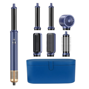 Jaysunny 6 trong 1 đa chức năng tạo kiểu tóc ion Máy Sấy Tóc không khí tóc đa Styler với tự động uốn Cây Đũa phép nóng bàn chải không khí Túi - Product Image 1