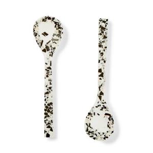 Vajilla de lujo de diseño personalizado, servidor de ensalada de resina pulida y cuchara de té, tamaño estándar para uso doméstico en la cocina, calidad de exportación - Product Image 6