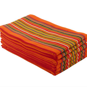 Toalla de golf de cocina Salsa de 100% algodón-bambú sostenible tejido de secado rápido para uso doméstico y hoteles comerciales restaurantes-verde - Product Image 1