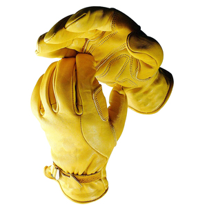 Premium Price hot selling Leather Gloves Durable soft stuff Leather made all weather used Gloves in different custom design - Product Image 3