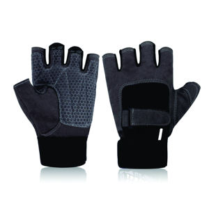 Wholesale Customized Logo Durable Gym Weightlifting <b>Gloves</b> Polyester & Leather Unisex Workout <b>Gloves</b> fitness training <b>gloves</b> - Product Image 4