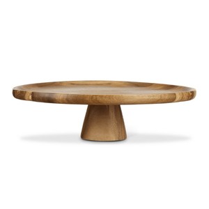 Soporte redondo para pasteles, decoración, superventas, soporte de madera Natural, decoración redonda, soporte para pasteles de boda - Product Image 4