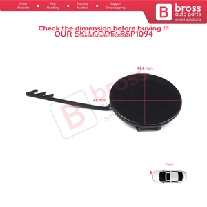 ฝาครอบตะขอเกี่ยวกันชนหน้า BSP1094 รุ่น 8K0807241 สำหรับ A4 B8 4L ปี 2008-2012 - Product Image 6