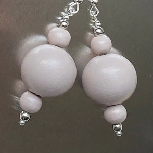 Boho <b>Turquoise</b> Design <b>Bead</b> Earrings with Cascading Fringe Unique Jewelry Gift for Women - Product Image 1