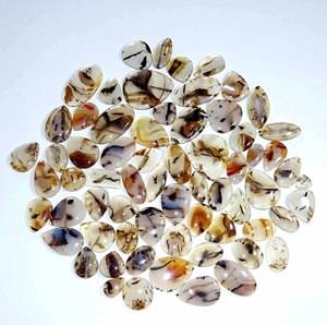 Vente en gros d'agate naturelle Montana Agate cabochon pierre précieuse naturelle Montana Agate belle pierre précieuse pour la fabrication de bijoux - Product Image 2