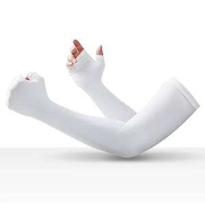 Manchons de bras à compression personnalisés, tissu Spandex respirant d'été OEM pour le travail avec logo et marque de distributeur - Product Image 1