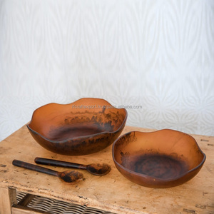 Vajilla de madera y resina Cuenco de comida Vajilla ecológica Hogar y utensilios de cocina Postre Cuenco para servir comida de RF Crafts - Product Image 6