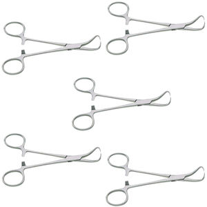 คีมหนีบผ้าเยอรมัน12ซม. สำหรับเครื่องมือสัตวแพทย์ - Product Image 3