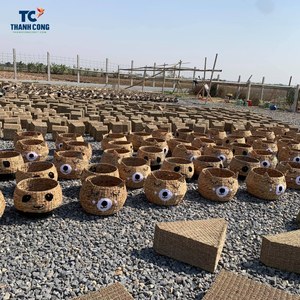 Meilleure vente panier en rotin tissé à la main avec poignée élégant et écologique pour le shopping et le stockage à domicile - Product Image 3