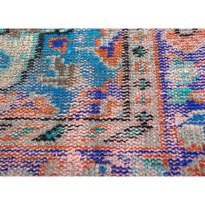 Alfombras de Lana Anudadas a Mano de Gran Tamaño, Diseño de Medallón Rojo y Naranja, para Sala de Estar o Pasillo - Pae-2671 - Product Image 3