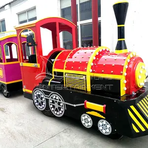 Excellent trackless train manufacturer mini train ride without track for park for sale