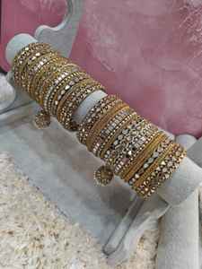 Women Stainless Steel Bohemia Wedding Bangle Set Traditional Fashion Jewelry Elegant Wear Comfortable Fit Premium Finish - Product Image 3