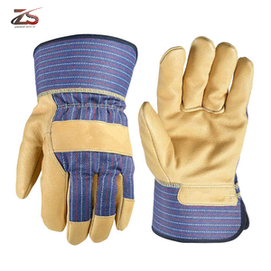 Gants Gants en cuir à usage intensif Gants de travail en cuir pour l'extérieur Mécanique Travail du cuir - Product Image 1