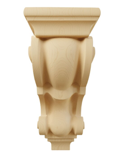 Supports décoratifs en bois Supports de support d'îlot de cuisine robustes Corbeaux en bois massif pour armoire et comptoir - Product Image 3