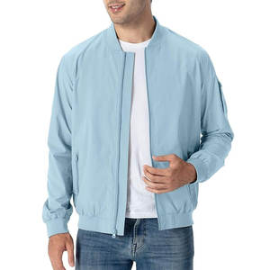 Chaqueta Bomber de béisbol con logotipo personalizado de fabricante de diseño superior, chaqueta universitaria Letterman, chaqueta Bomber de hombre bordada transpirable de alta calidad - Product Image 4