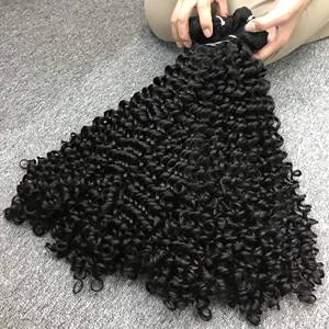 Hot Trending 100% Virgin Vietnamese Human Hair Natural Black Deep Wave Machine Trama Doble - Product Image 2