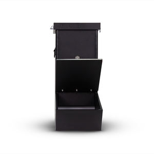 Jh-Mech Automatische Veevoeder Met Enkele Deur Met Waterdichte Kap En Montagebanden Gegalvaniseerd Stalen Varkensvoeder - Product Image 3