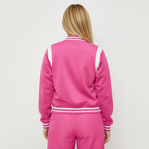 เสื้อแจ็กเก็ตกันลมผ้าฝ้ายสำหรับผู้หญิงบางใส่ในฤดูใบไม้ร่วงดีไซน์แบบกำหนดเอง - Product Image 2