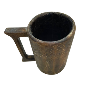 Haute qualité 2025 solide manguier bois verres tasses Design exclusif maison et cuisine utilisation en bois bière tasse Top vente - Product Image 1