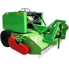 Presse à balles ronde rouge 870 avec moteur et composants pour ensilage de maïs, paille et foin à vendre - Product Image 6