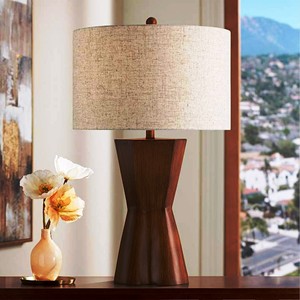 โคมไฟตั้งโต๊ะไม้โอ๊ก - Product Image 6