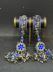 Ensemble de bijoux de collier respirant léger pour les mariages Ensembles de bijoux brodés à col complet artificiel haute performance - Product Image 5