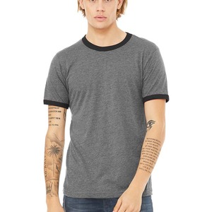 เสื้อยืดผ้าใบ Bella ระบายอากาศ Ringer - Product Image 3