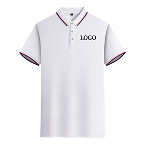 เสื้อโปโลสำหรับผู้ชายเสื้อโปโลสีพื้นหลายสีโลโก้ที่กำหนดเอง - Product Image 3