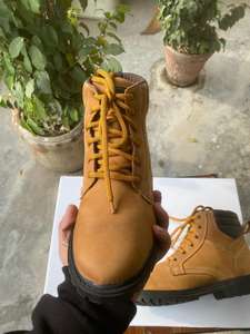 Chaussures d'aventure en cuir premium pour moto - Product Image 4