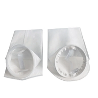 Approvisionnement d'usine 1 10 50 100 microns anneau en plastique polypropylène Polyester eau liquide filtre sac filtre