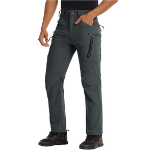 Pantalon droit décontracté pour homme LOGO personnalisé Léger et séchage rapide 8 poches pour la randonnée pour les activités de plein air - Product Image 5