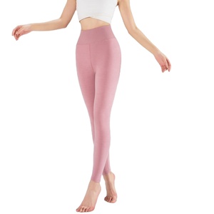 Leggings de Yoga Térmicos de Cintura Alta con Elastano, Tejido de Poliéster Transpirable y Cálido para Invierno, para Mujer, Deportes, Gimnasio, BY HI 2026 - Product Image 4